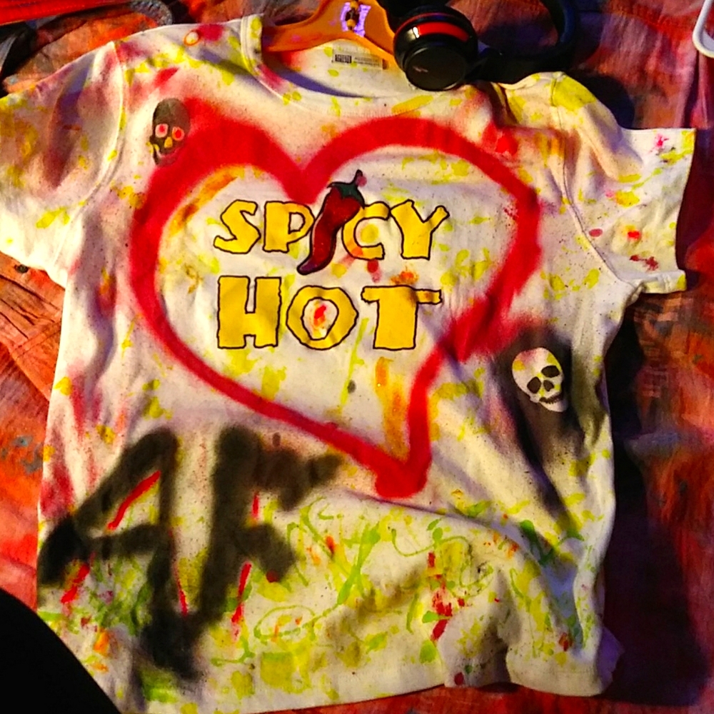 PhuckCulture Customized Spicy Hot T-Shirt OOAK Top